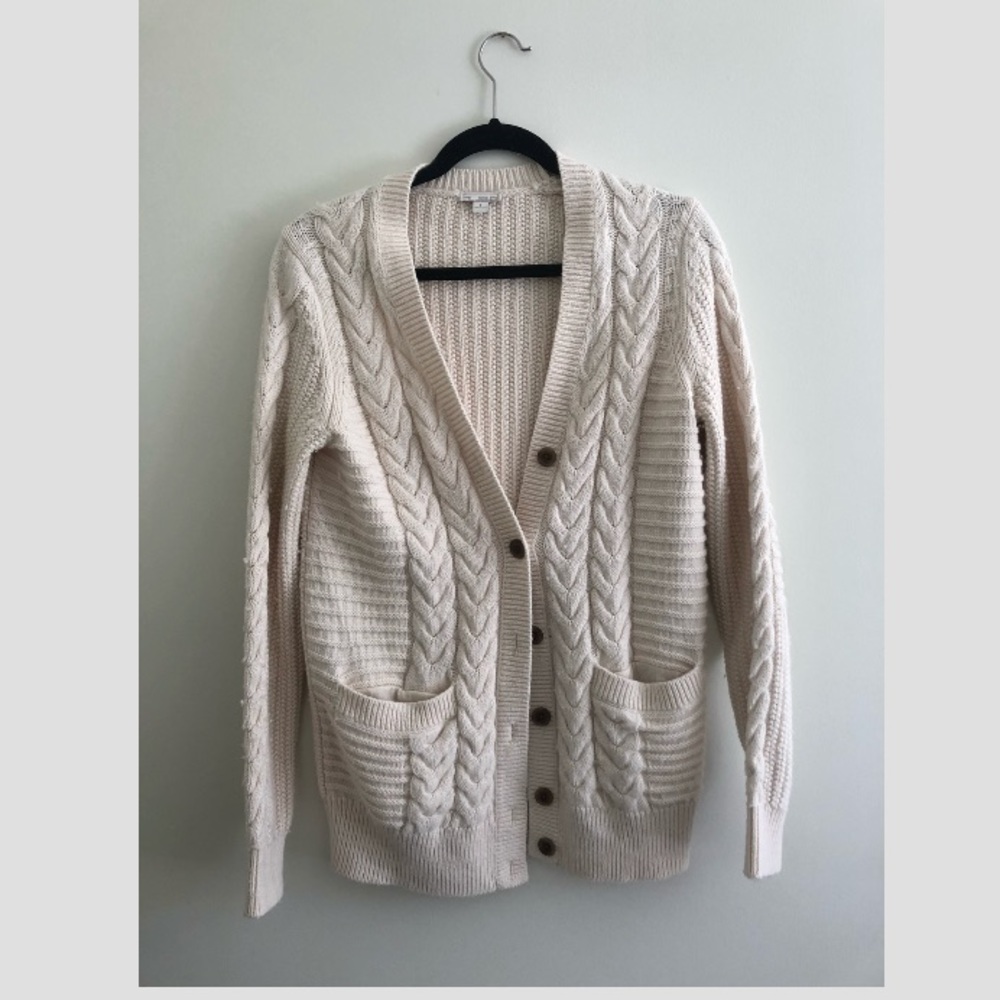 Gap cable knit cardigan